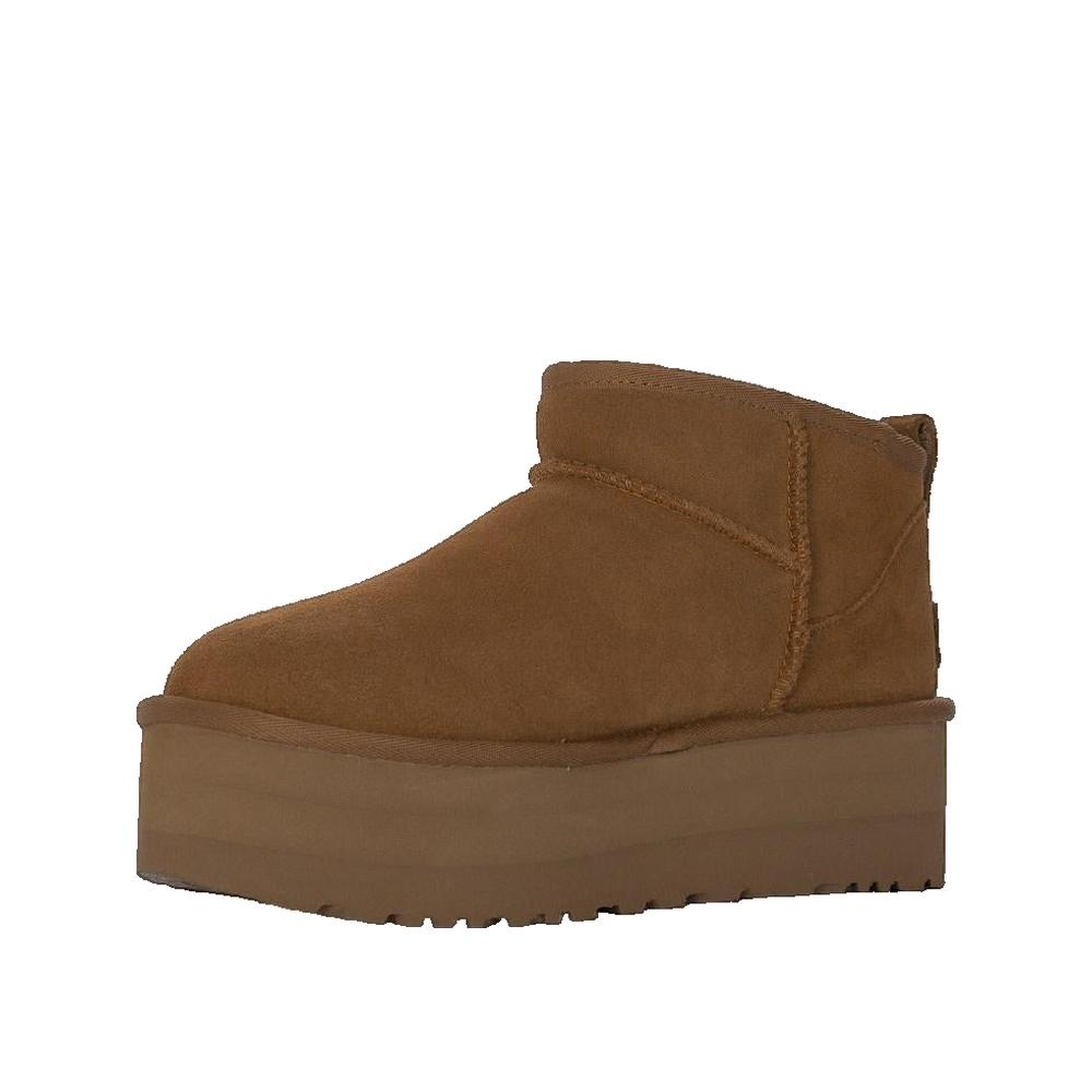 Classic Ultra Mini Platform Boots - Brown