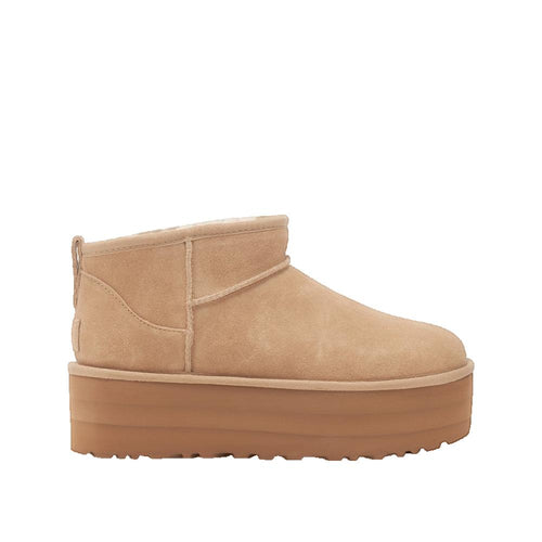 Bottes Classic Ultra Mini Platform - Sable