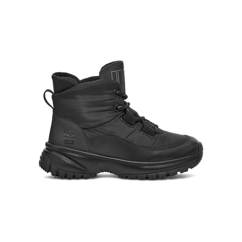 Boots Puffer Lace - Noir