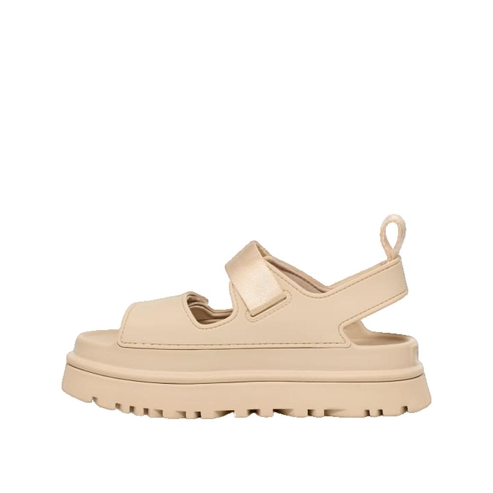 GoldenGlow sandals - Sea salt