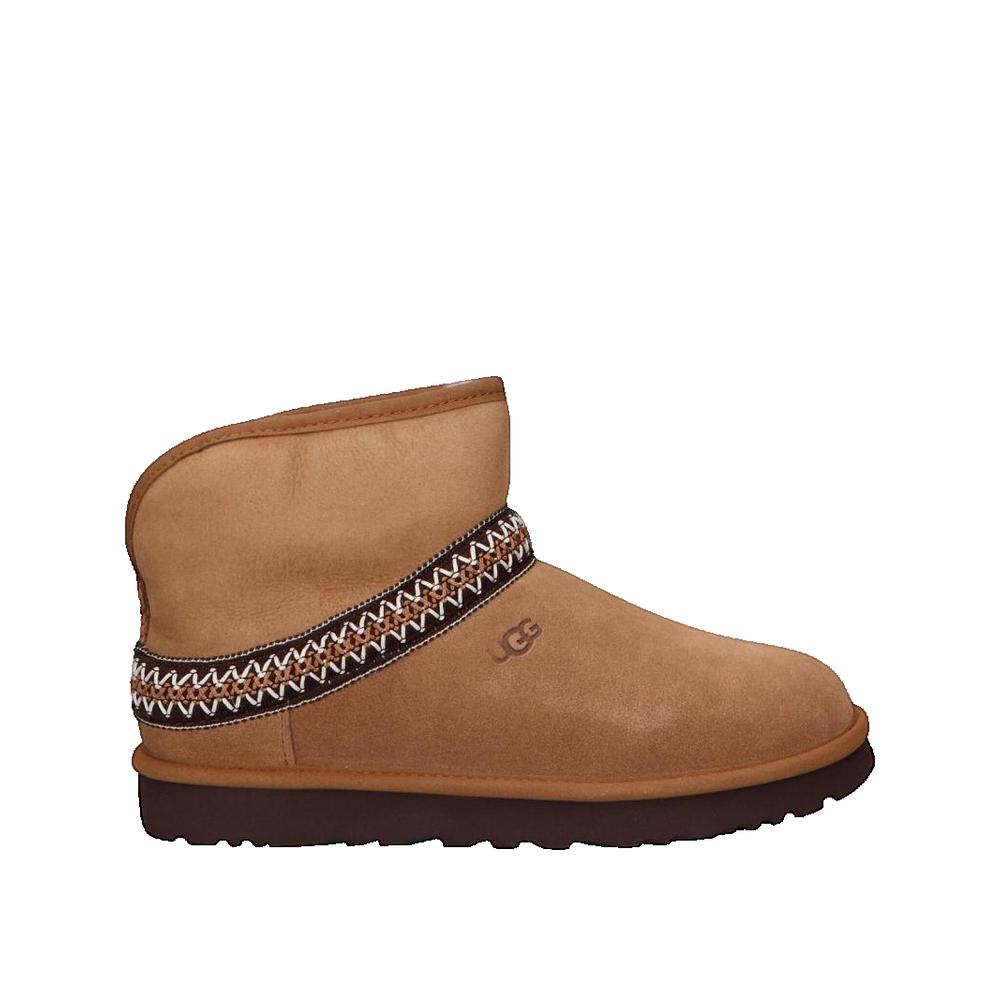 Botas Classic Mini Rescent - Castaño