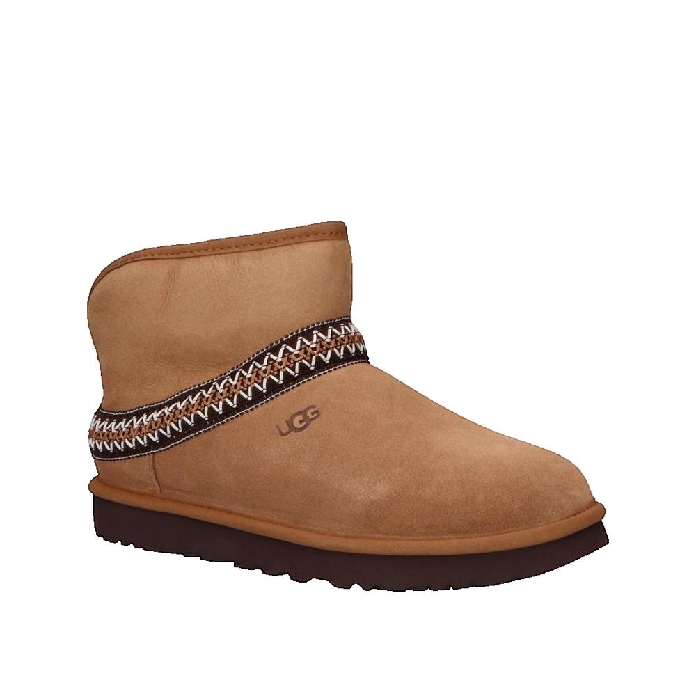 Botas Classic Mini Rescent - Castaño