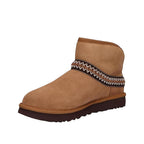 Botas Classic Mini Rescent - Castaño