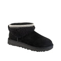 Botas Classic Ultra Mini Maxi Curly - Negro