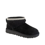 Botas Classic Ultra Mini Maxi Curly - Negro
