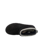 Botas Classic Ultra Mini Maxi Curly - Negro