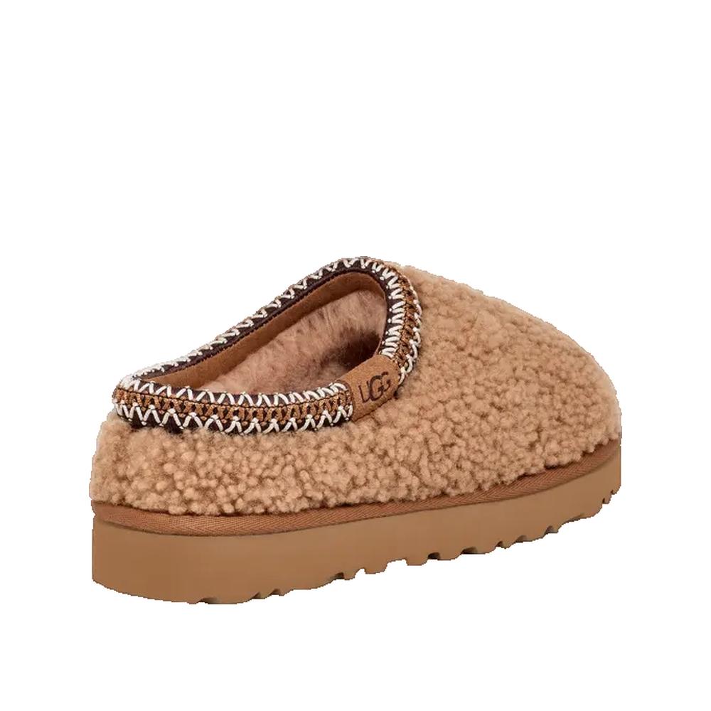 Mules Tasman Maxi Curly - Castaño