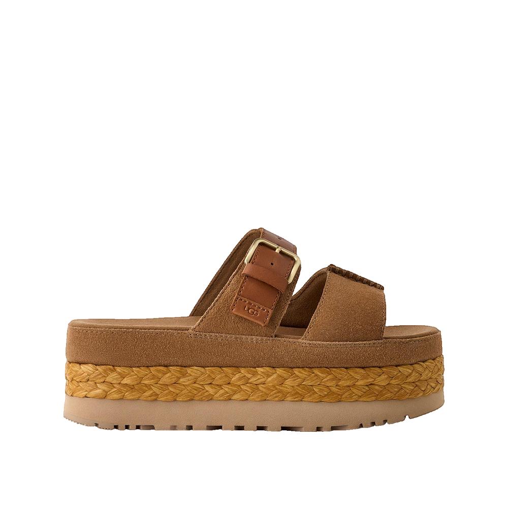 Sandalias Mule Aubrey Slide - Castaña