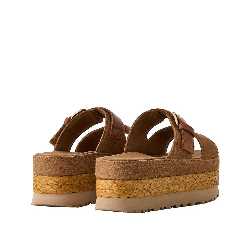 Sandalias Mule Aubrey Slide - Castaña