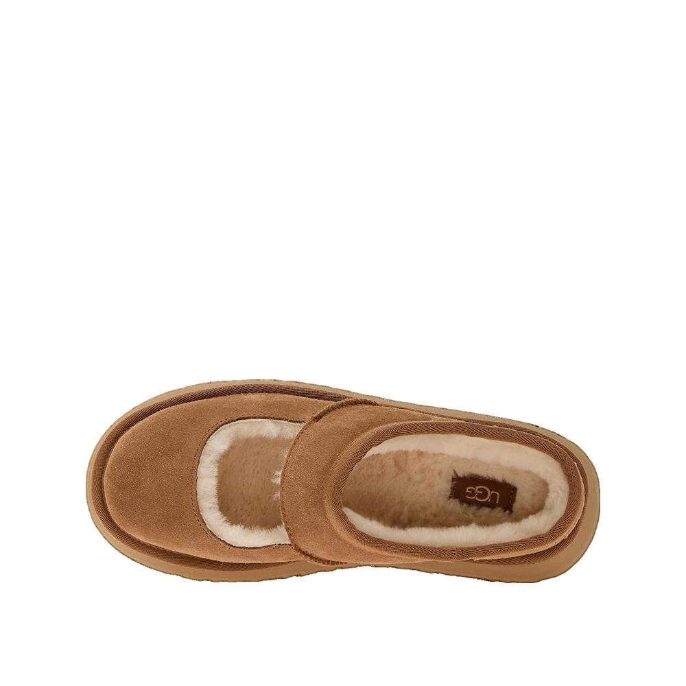 Pantuflas Bea Mary Jane - Marrón