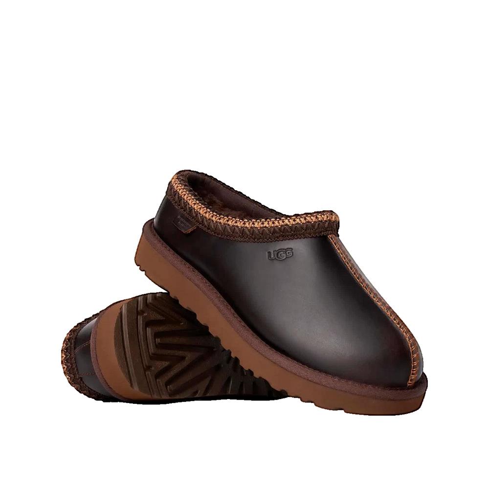 Zapatillas de estar por casa Tasman Leather Regen - Palo de hierro