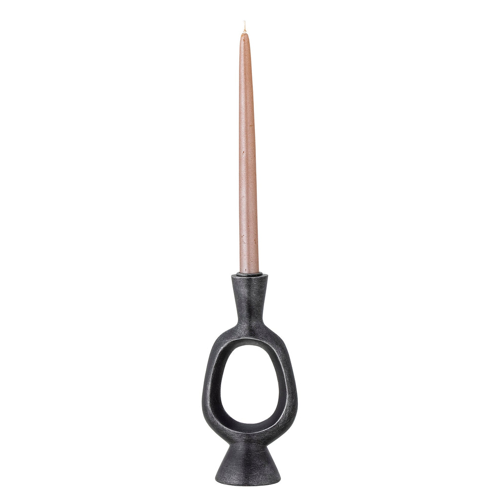 Bijan - Set of 6 Candle Holders - Black - Polyresin