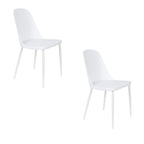 Pip All - Dining Chair - Polypropylene Plastic - White