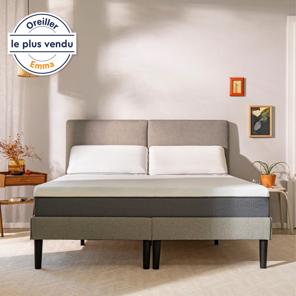 Matelas Emma Original Lite + 1 Ou 2 Oreillers Emma Microfibre Nuage