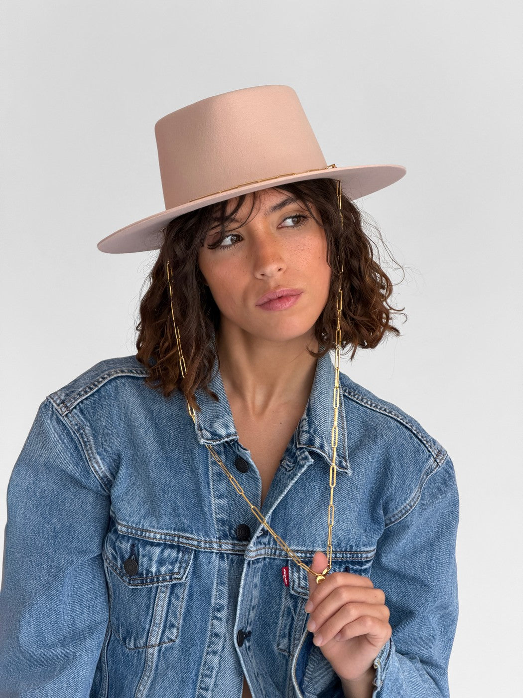 Ulysse Felt Hat - Babypink