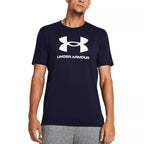 Sportstyle Logo Update Ss Tee Shirt - Bleu Marine, Blanc. - Homme