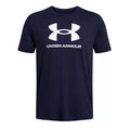 Sportstyle Logo Update Ss Tee Shirt - Bleu Marine, Blanc. - Homme