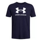 Sportstyle Logo Update Ss Tee Shirt - Bleu Marine, Blanc. - Homme