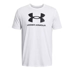 Under Armour Sportstyle Logo Update Ss Tee Shirt - Blanc/Noir
