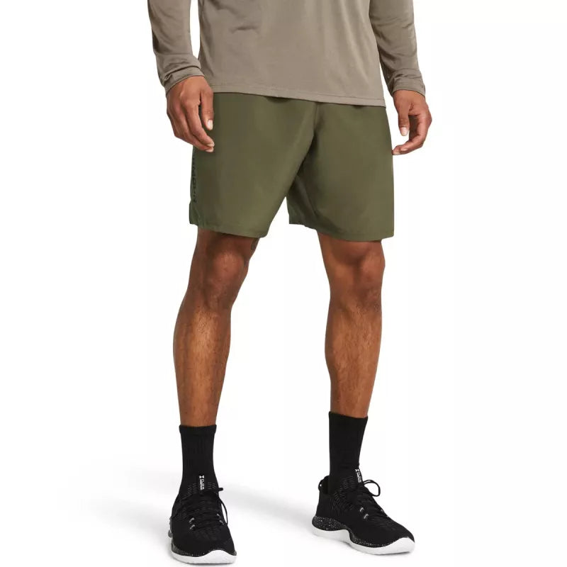 Tech Woven Wordmark Short - Vert - Homme