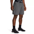 Tech Woven Wordmark Short - Gris Et Blanc - Homme