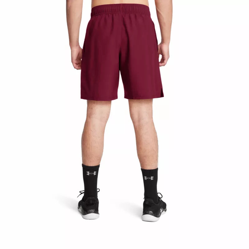 Tech Woven Wordmark Short - Rouge - Homme