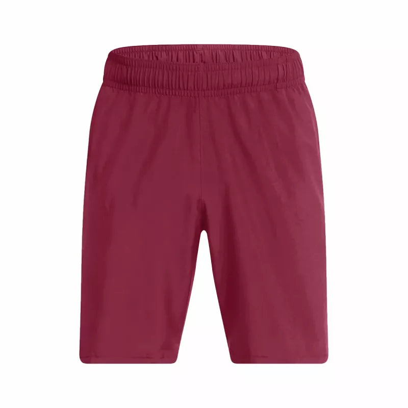Tech Woven Wordmark Short - Rouge - Homme