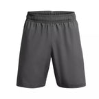 Tech Woven Wordmark Short - Gris Et Blanc - Homme