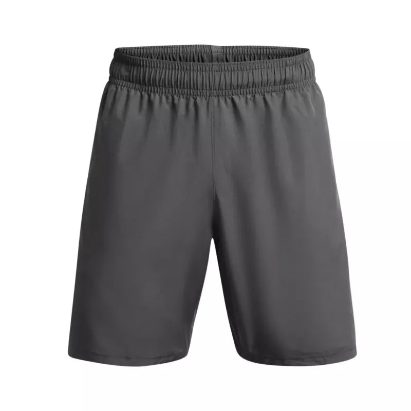 Tech Woven Wordmark Short - Gris Et Blanc - Homme