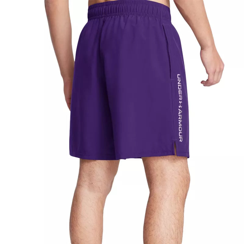 Under Armor Tech Woven Wordmark Short - Purple - Men's