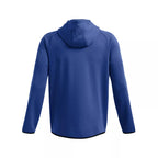 Unstoppable Fleece Full-Zip med huva – Blå – Herr