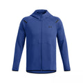 Unstoppable Fleece Full-Zip med huva – Blå – Herr