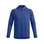 Unstoppable Fleece Full-Zip med huva – Blå – Herr
