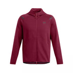 Unstoppable Fleece Full-Zip Mit Kapuze - Rot - Herren