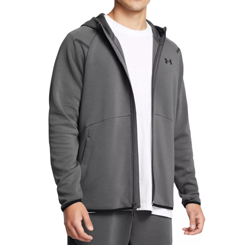 Unstoppable Fleece Full-Zip À Capuche - Gris - Homme