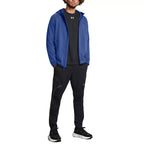 Unstoppable Fleece Full-Zip med huva – Blå – Herr