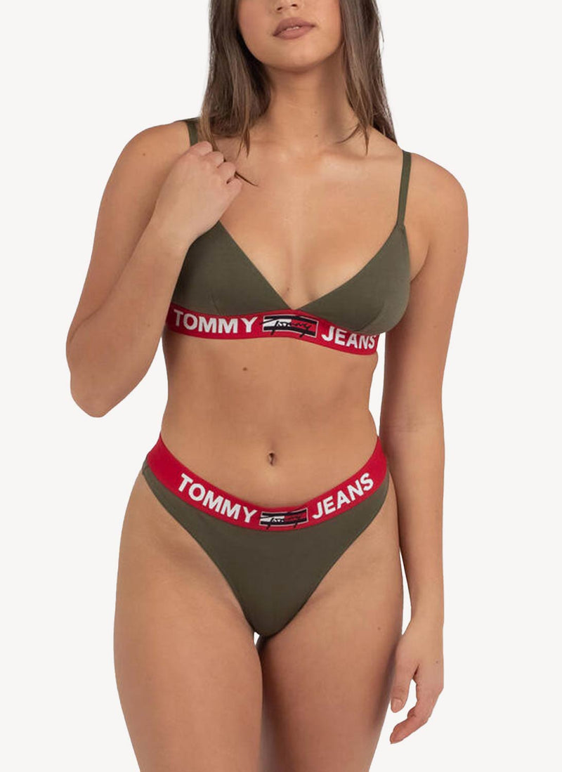 Tommy Hilfiger - Bas De Bikini - Army Green - Femme