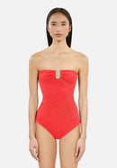 swimsuit 1 Piece - Eugenie - Red
