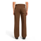 Union Loose Straight Twill Trousers - Timber Brown