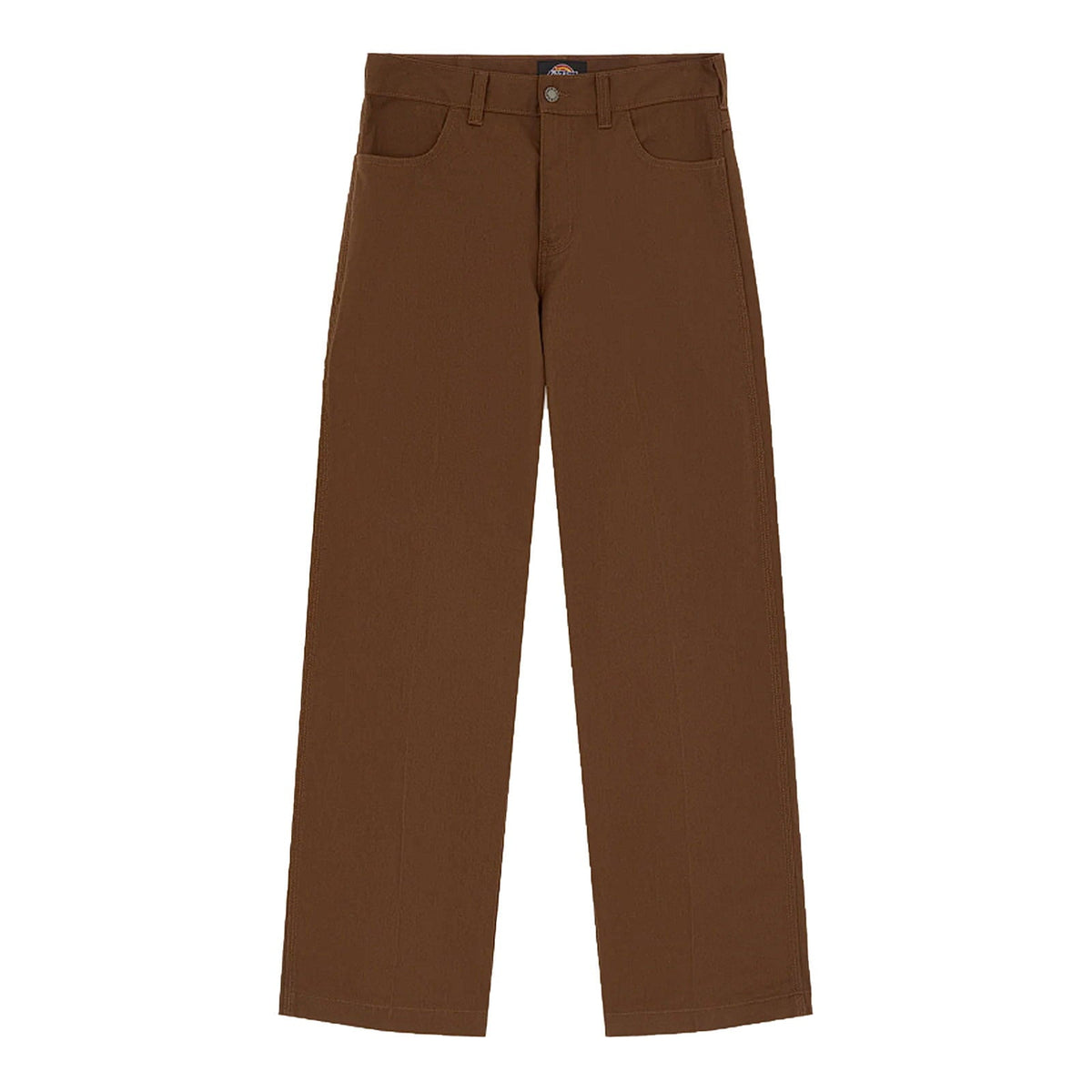 Union Loose Straight Twill Trousers - Timber Brown