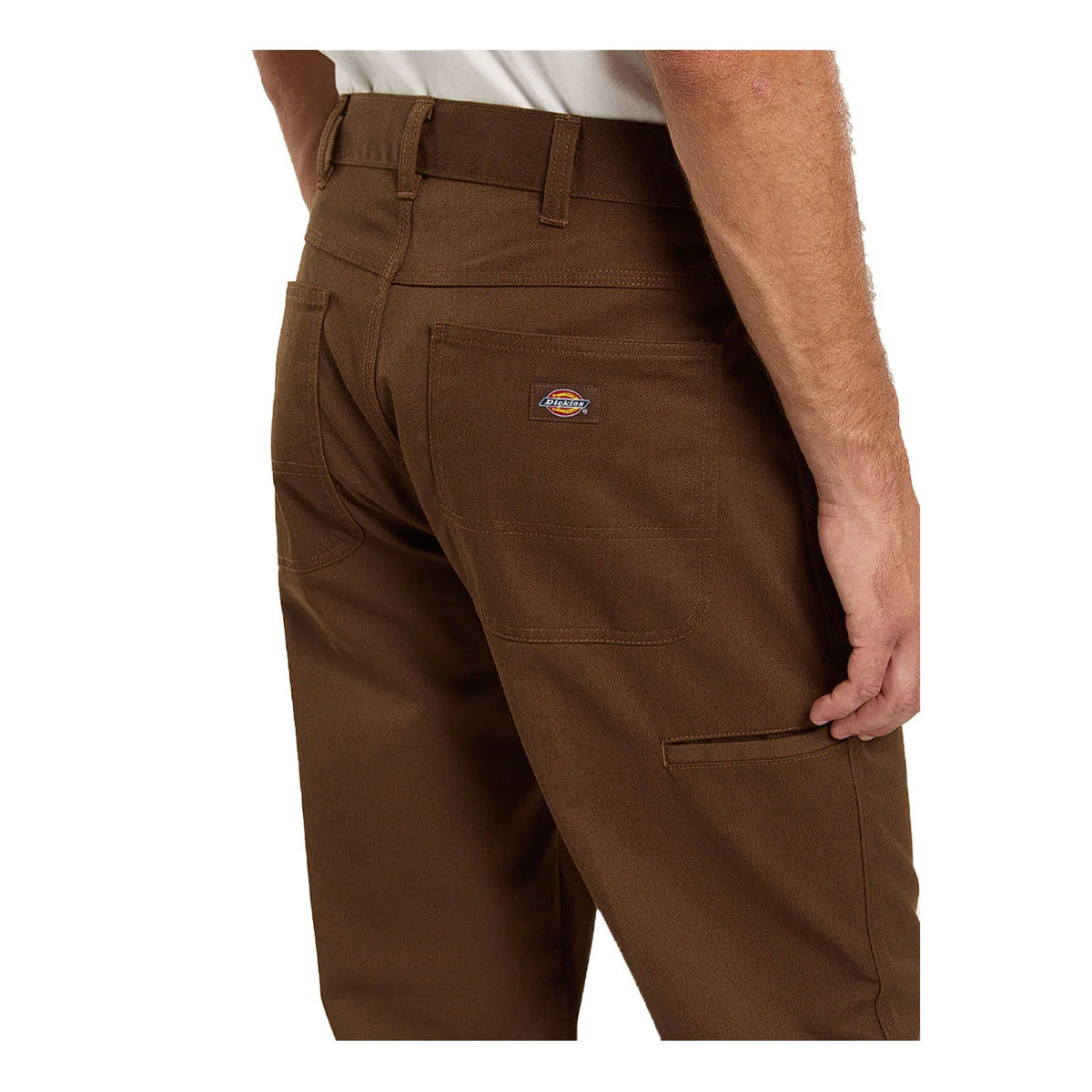 Union Loose Straight Twill Trousers - Timber Brown