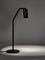 Sofisticato - Lampe De Table N°25 - Acier Bleui - Noir