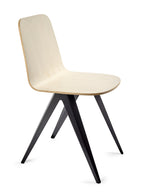 PJ Mares Sanba - Chaise - Métal Et Bois - Noir Crème Blanc