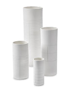 Accessories Graph - Lot De 3 Vases - XS - Grès - Blanc/Gris