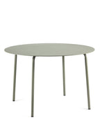August - Table Ronde - L - Aluminium - Vert
