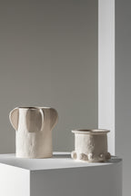 Urban Jungle Molly - Pot De Fleurs 05 - M - Grès - Beige