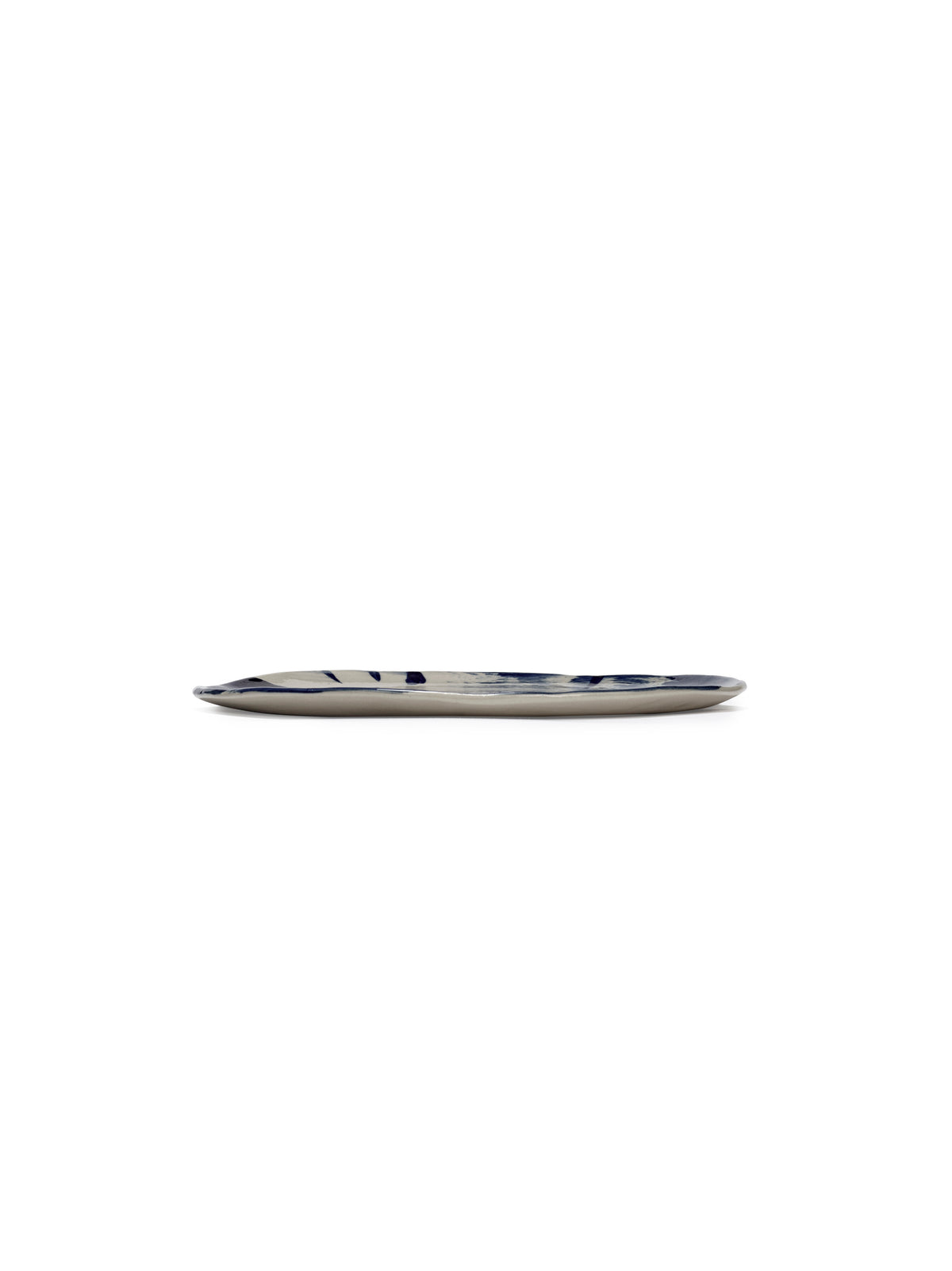 Sophia - Assiette De Petit-déjeuner (lot De 4) - Grès - Beige Bleu