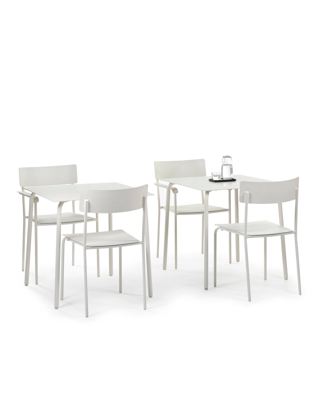 August - Table - M - Aluminium - Sable