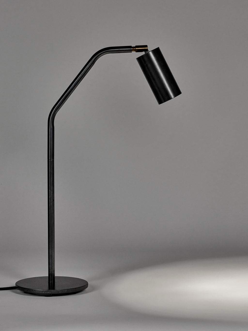 Sofisticato - Lampe De Table N°25 - Acier Bleui - Noir
