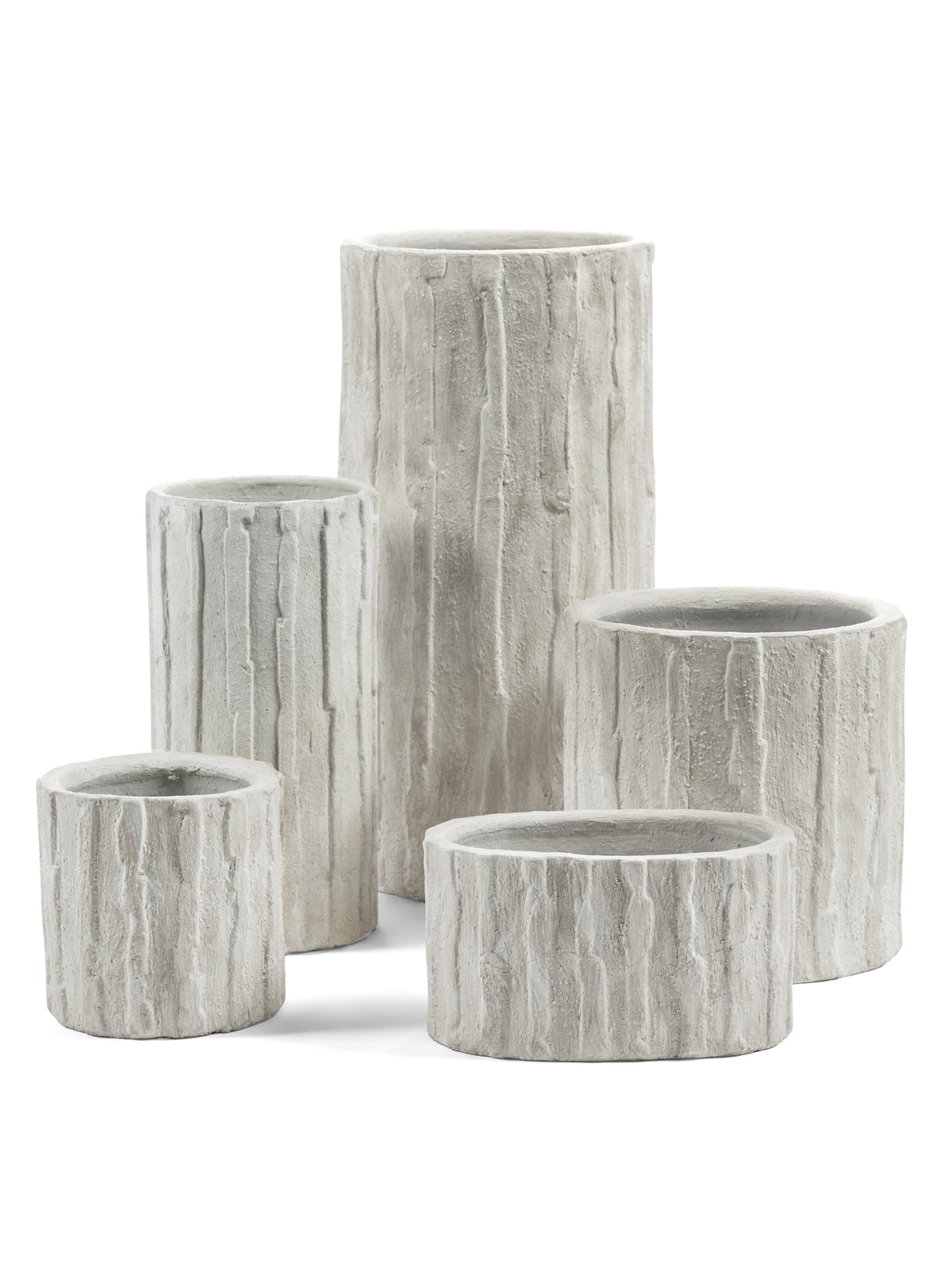 Pottery Rift - Pflanzkübel 03 - XL - Steinzeug - Off-White